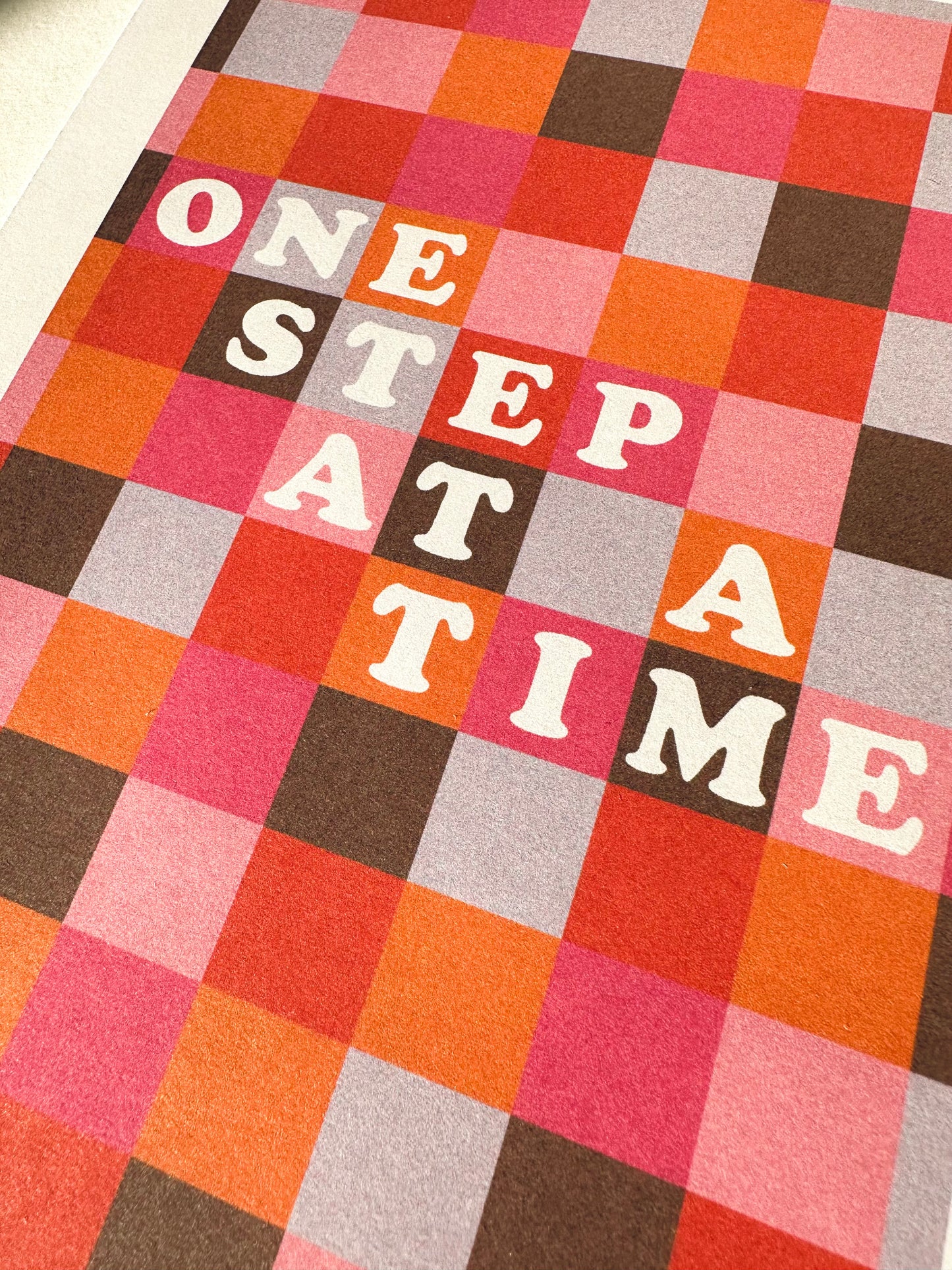 One step at a time