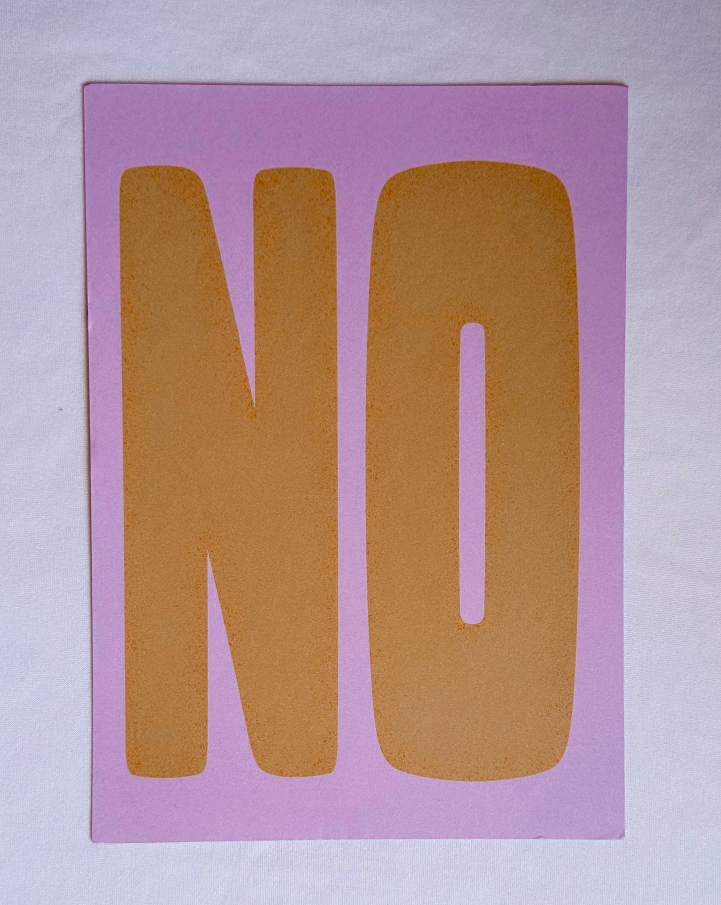 NO print